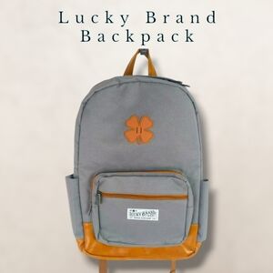 NWT Lucky Brand Grey Backpack